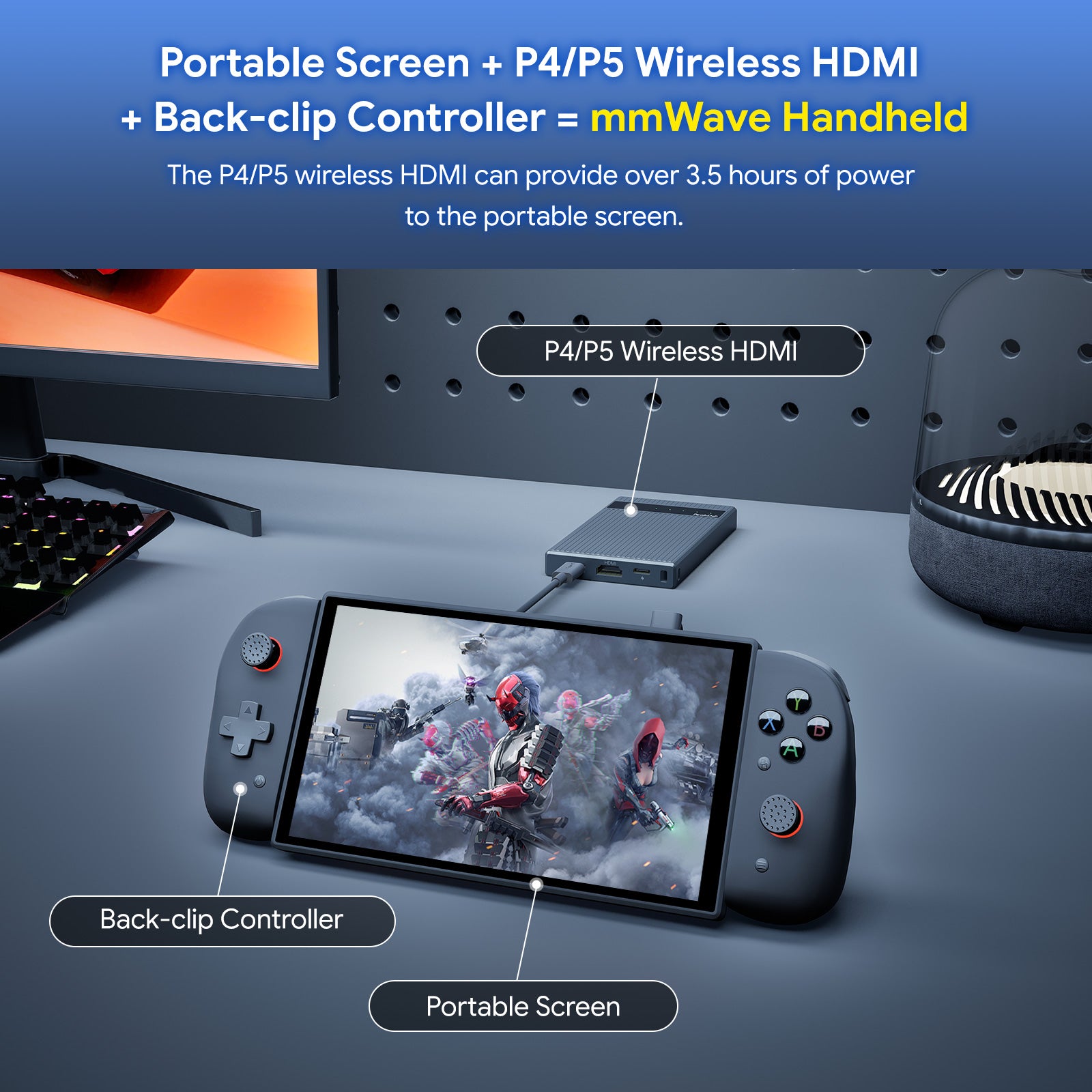 Image of PeakDo 7-Inch Ultra-Thin & Lightweight Portable Monitor Touchscreen