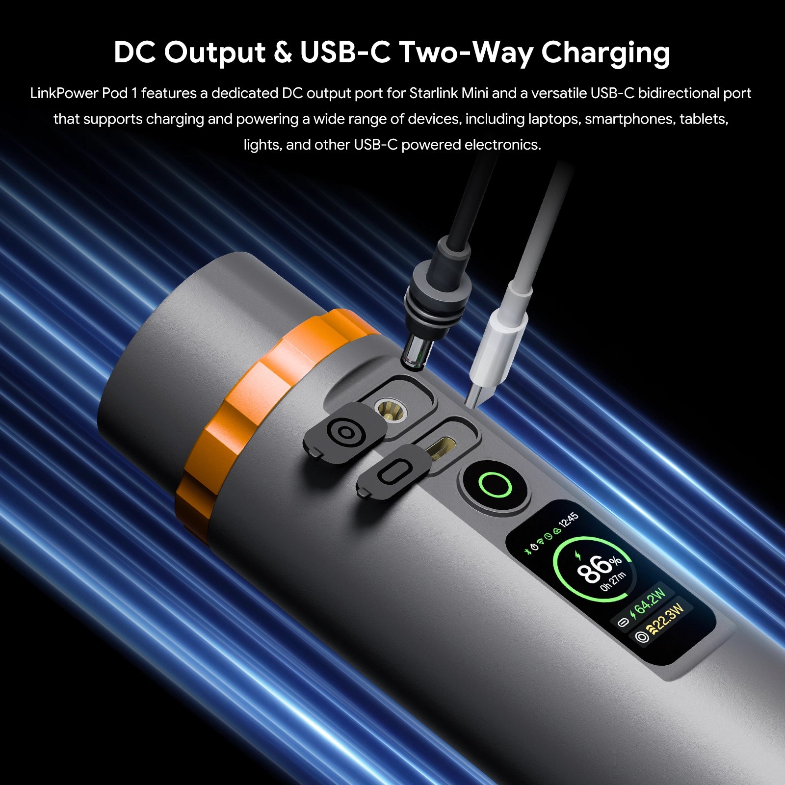 Image of PeakDo LinkPower Pod 1  Battery for Starlink Mini
