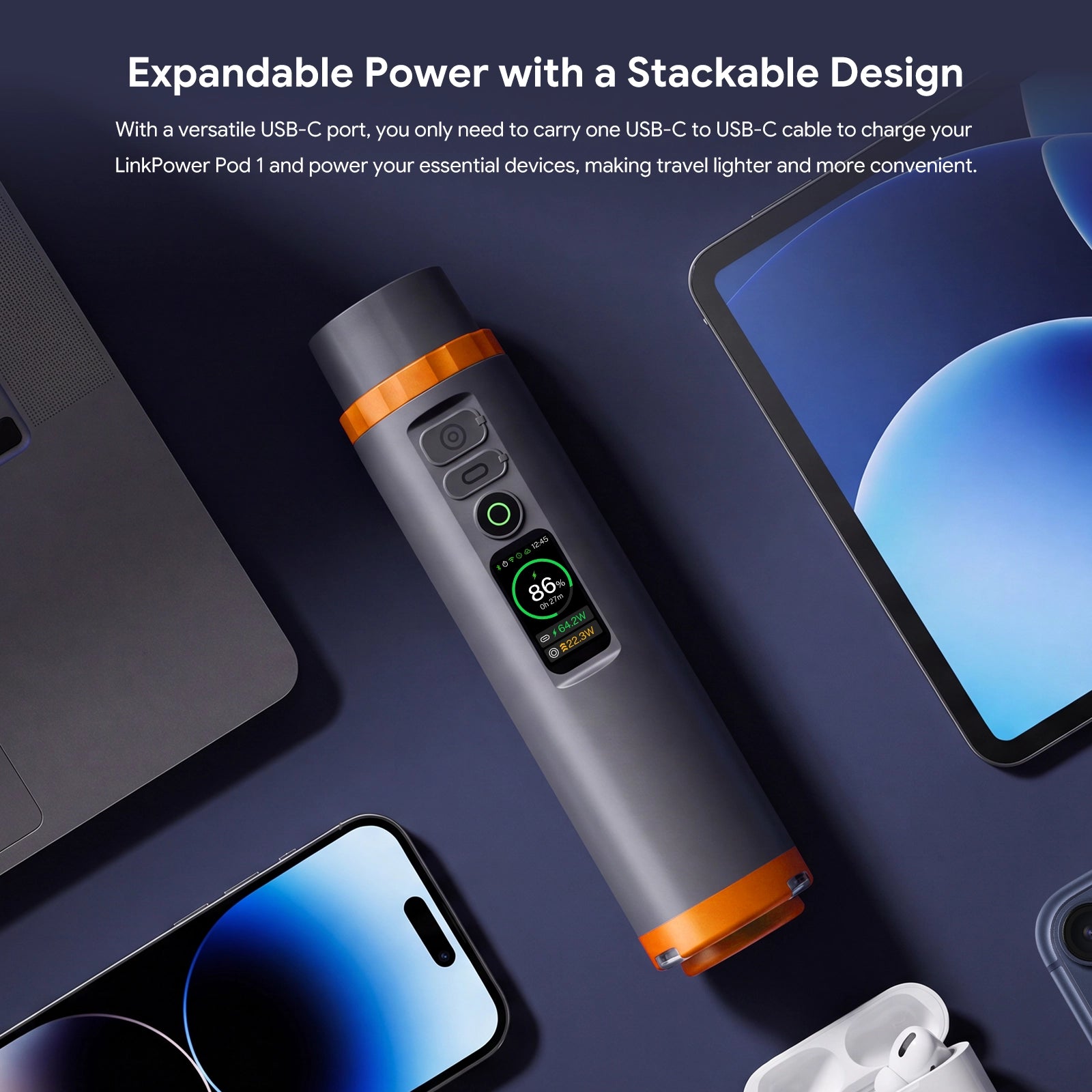 Image of PeakDo LinkPower Pod 1  Battery for Starlink Mini