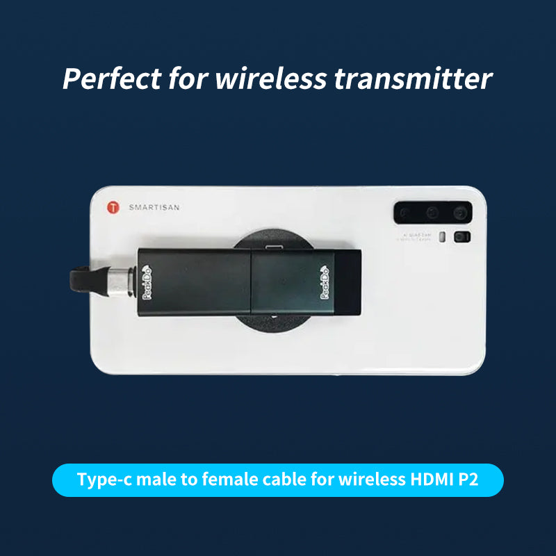 Image of PeakDo Type-C Male to Female Adapter U-Shaped