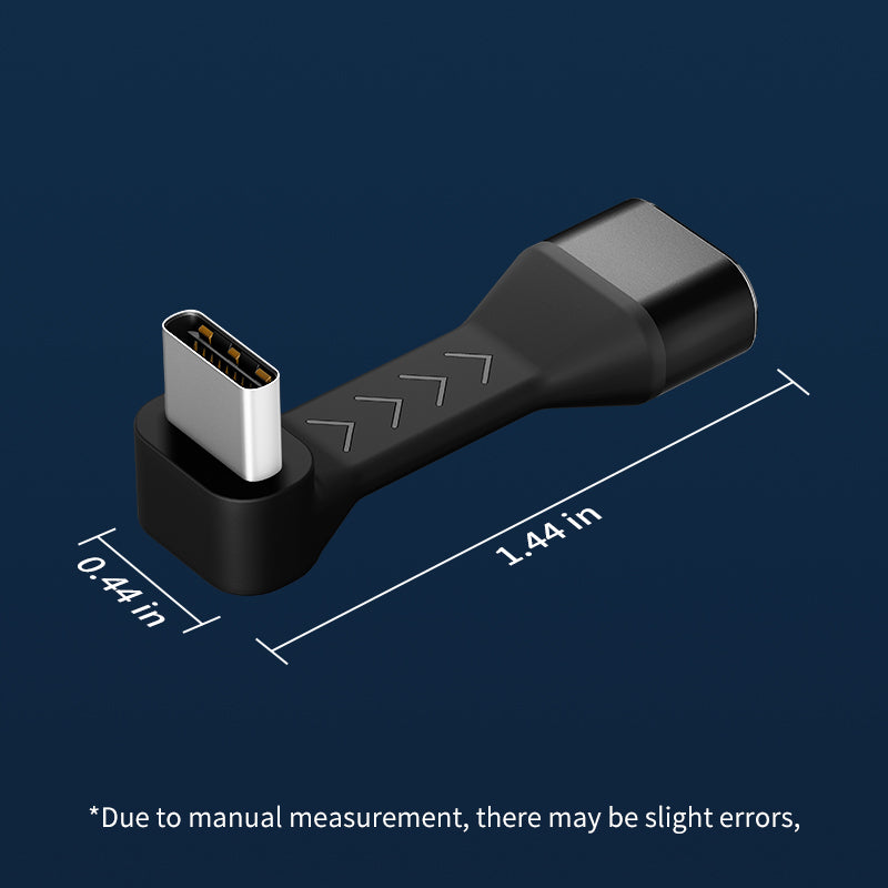 Image of PeakDo Type-C Male to Female Adapter U-Shaped