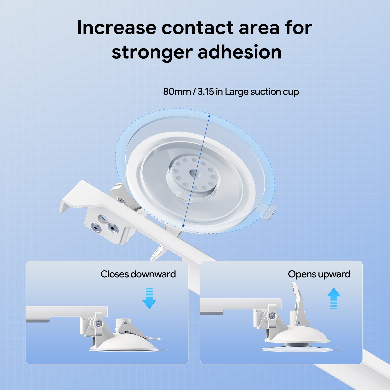 Image of PeakDo Starlink Mini Car Suction Cup Mount 180° Rotatable